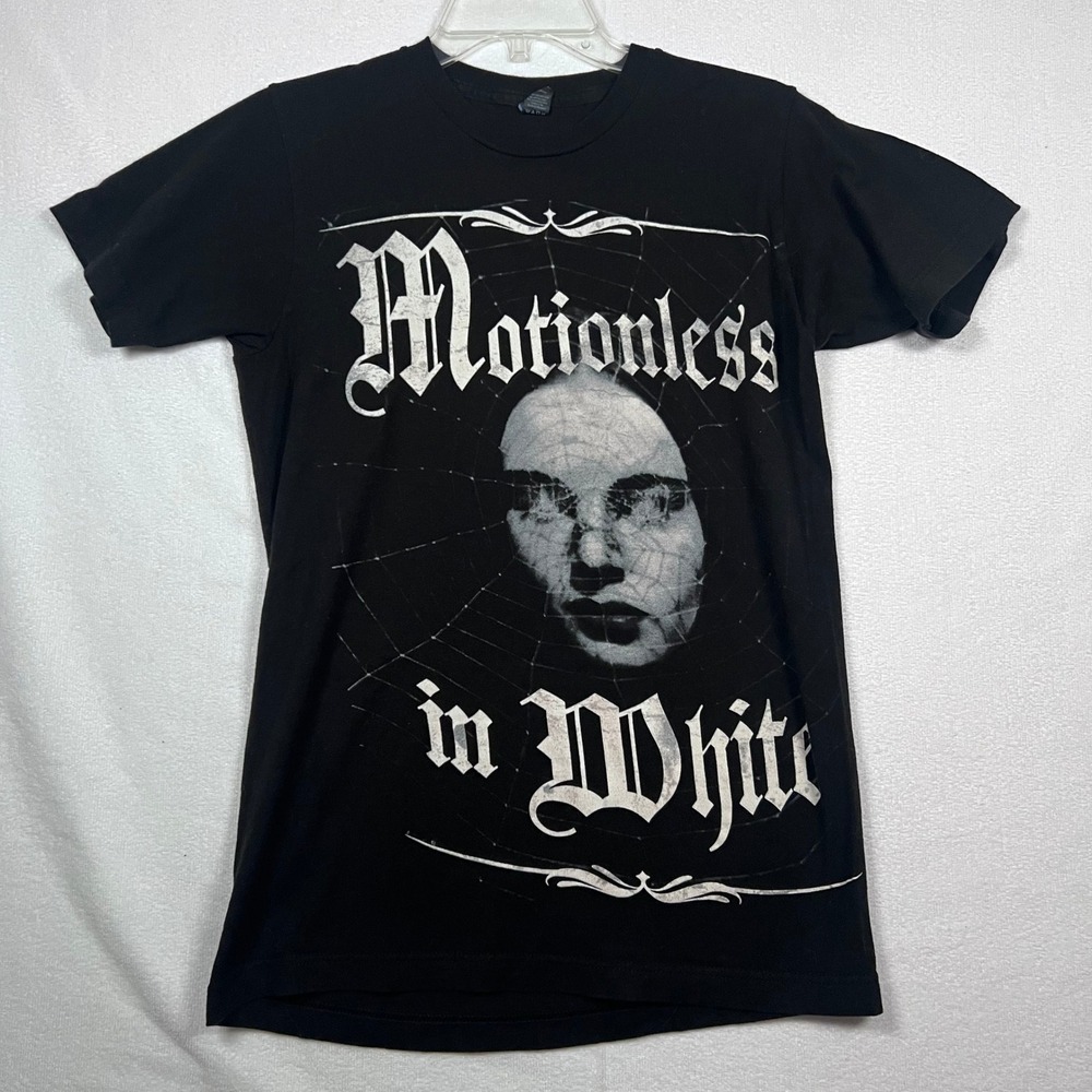 Motionless in White T-Shirt SM Tultex Black Band‎ Tee Graphic Print Summer 2016
